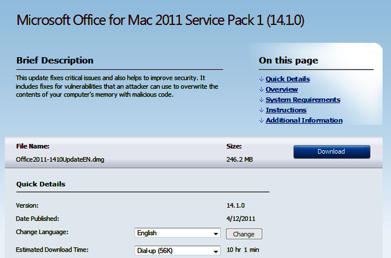 Download Microsoft Office 2011 For Mac Dmg